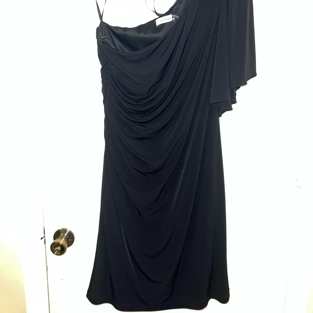 Calvin Klein sexy black dress size 16